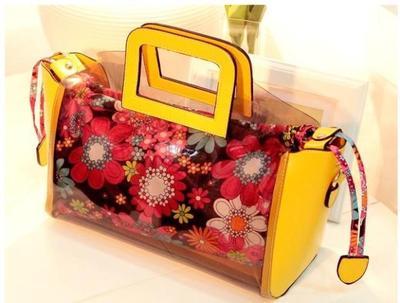 2013夏季新款透明包中包 獨家設計，誠招代理合作